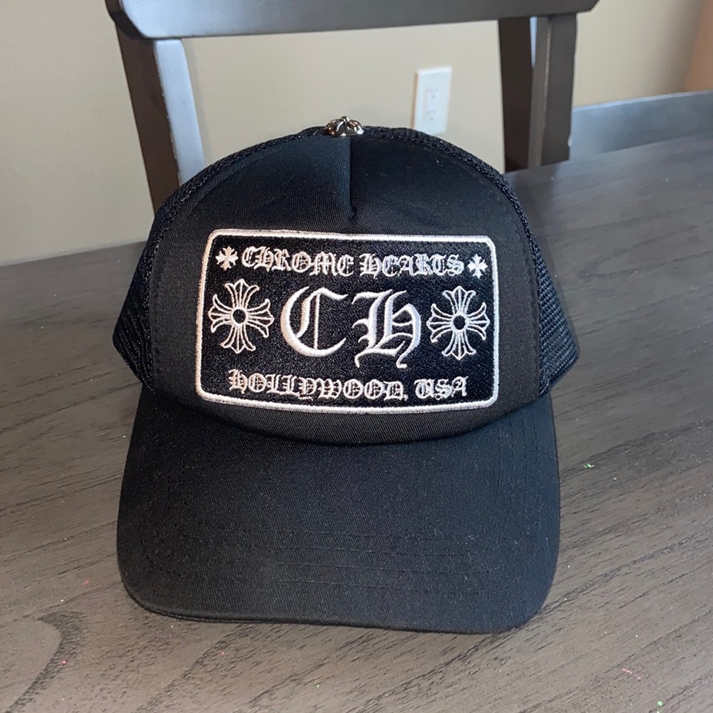 Chrome Hearts CH Hollywood Trucker Hat